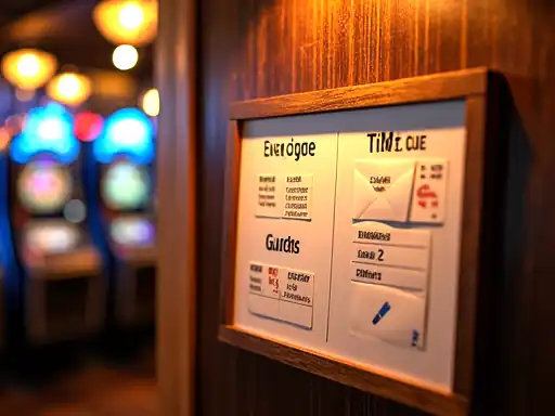 Responsible gaming and spending limits concept