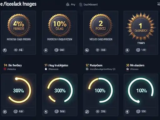 VIP levels and cashback concept for play croco casino